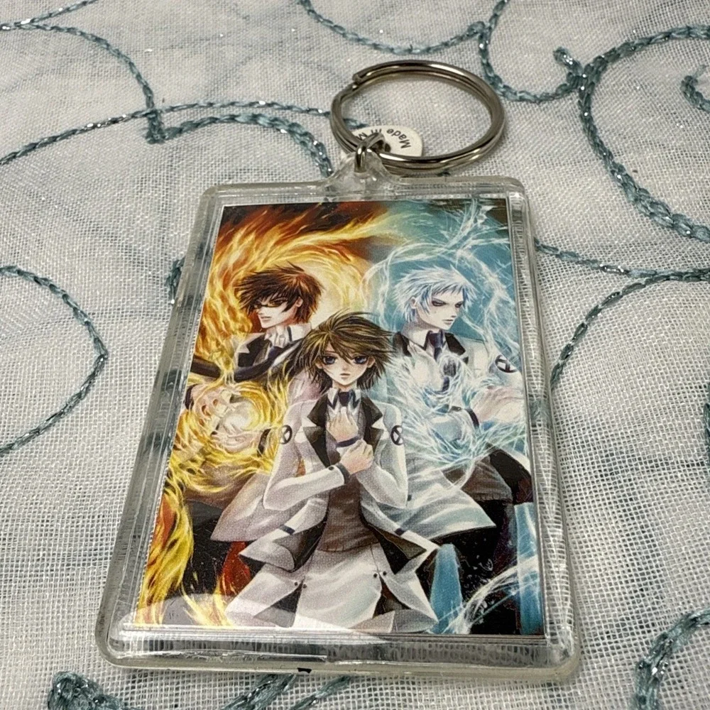2009 X-Men Misfits Del Rey Manga Promo Acrylic Keychain Marvel Collectible
